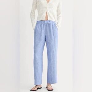 Nwt everlane line pant chambray